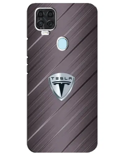 Чехол для ZTE Blade V2020 с картинкой «Металлическая текстура Tesla» Чехол для ZTE Blade V2020 с картинкой «Металлическая текстура Tesla»