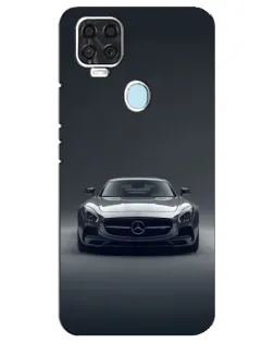 Чехол для ZTE Blade V2020 с картинкой «Mercedes на черном»