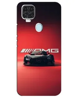 Чехол для ZTE Blade V2020 с картинкой «Mercedes AMG — красная линия»