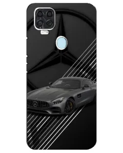 Чехол для ZTE Blade V2020 с картинкой «Mercedes AMG — графика»