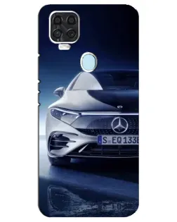 Чехол для ZTE Blade V2020 с картинкой «Mercedes EQ — будущее»
