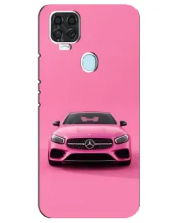 Чохол для ZTE Blade V2020 з картинкою «Рожевий Mercedes AMG»