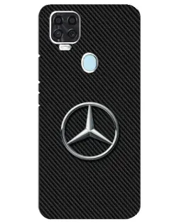 Чохол для ZTE Blade V2020 з картинкою «Карбоновий Mercedes стиль»