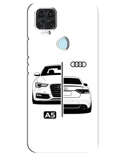 Чехол для ZTE Blade V2020 с картинкой «Audi — контрастный дизайн» Чехол для ZTE Blade V2020 с картинкой «Audi — контрастный дизайн»