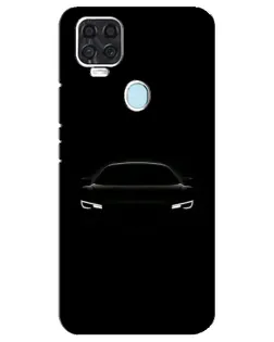 Чехол для ZTE Blade V2020 с картинкой «Взгляд Audi в темноте»
