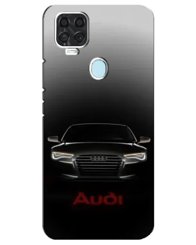 Чехол для ZTE Blade V2020 с картинкой «Audi — градиентный контур» Чехол для ZTE Blade V2020 с картинкой «Audi — градиентный контур»