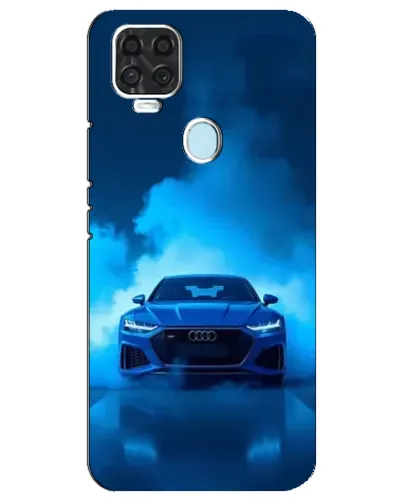Чехол для ZTE Blade V2020 с картинкой «Audi — голубая энергия» Чехол для ZTE Blade V2020 с картинкой «Audi — голубая энергия»