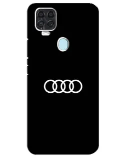 Чехол для ZTE Blade V2020 с картинкой «Audi White Logo»