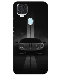 Чехол для ZTE Blade V2020 с картинкой «Lamborghini симметрия дорог»