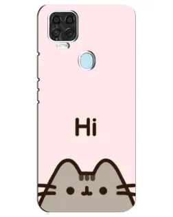 Чохол для ZTE Blade V2020 з картинкою «Пушин каже Hi» Чохол для ZTE Blade V2020 з картинкою «Пушин каже Hi»
