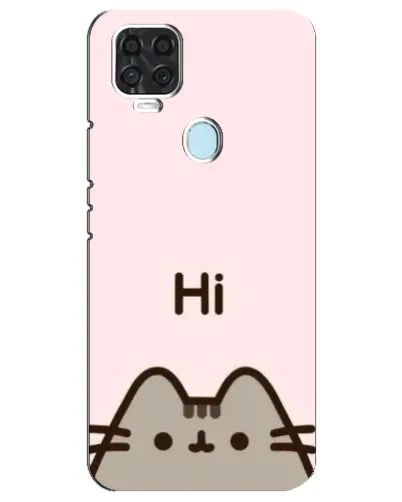 Чохол для ZTE Blade V2020 з картинкою «Пушин каже Hi»