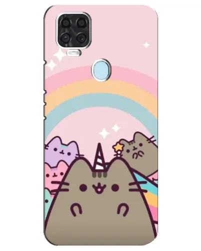 Чохол для ZTE Blade V2020 з картинкою «Єдиноріг Pusheen»