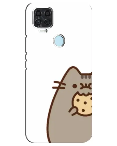 Чохол для ZTE Blade V2020 з картинкою «Пушин з печивом»