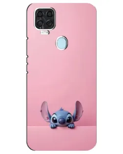 Чехол для ZTE Blade V2020 с картинкой «Stitch выглядывает» Чехол для ZTE Blade V2020 с картинкой «Stitch выглядывает»