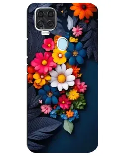 Чохол для ZTE Blade V2020 з картинкою «Квіткова феєрія» Чохол для ZTE Blade V2020 з картинкою «Квіткова феєрія»