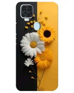 Чохол для ZTE Blade V2020 з картинкою «Соняшник та ромашка» Чохол для ZTE Blade V2020 з картинкою «Соняшник та ромашка»