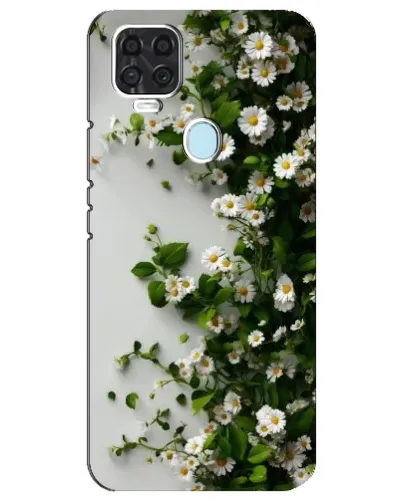 Чохол для ZTE Blade V2020 з картинкою «Гілка дрібних білих квітів» Чохол для ZTE Blade V2020 з картинкою «Гілка дрібних білих квітів»