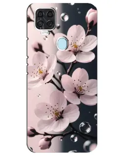 Чохол для ZTE Blade V2020 з картинкою «Ніжня сакура та краплі» Чохол для ZTE Blade V2020 з картинкою «Ніжня сакура та краплі»