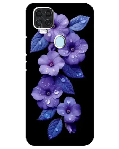 Чохол для ZTE Blade V2020 з картинкою «Фіолетові квіти з росою» Чохол для ZTE Blade V2020 з картинкою «Фіолетові квіти з росою»