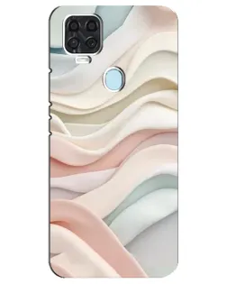 Чохол для ZTE Blade V2020 з картинкою «Пастельні ніжні хвилі»