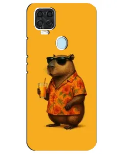 Чехол для ZTE Blade V2020 с картинкой «Капибара на отдыхе» Чехол для ZTE Blade V2020 с картинкой «Капибара на отдыхе»