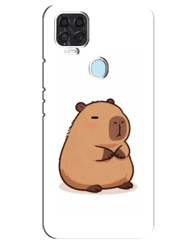Чехол для ZTE Blade V2020 с картинкой «Толстенькая капибара»
