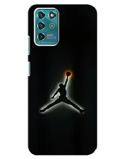 Чехол для ZTE Blade V30 Vita с картинкой «Jordan Gradient Logo» Чехол для ZTE Blade V30 Vita с картинкой «Jordan Gradient Logo»