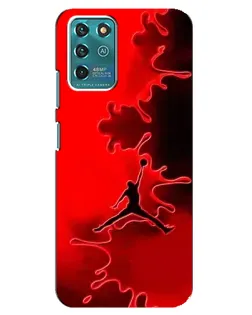 Чехол для ZTE Blade V30 Vita с картинкой «Jordan Red Smoke»