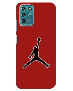 Чехол для ZTE Blade V30 Vita с картинкой «Jordan Red Back»