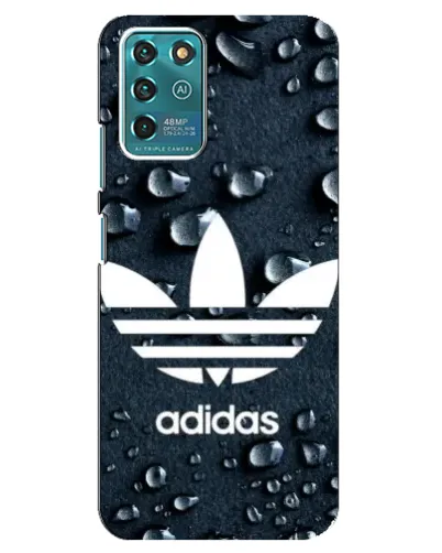 Чехол для ZTE Blade V30 Vita с картинкой «Adidas Trefoil Blue»