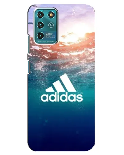 Чехол для ZTE Blade V30 Vita с картинкой «Океанская глубина адидас»