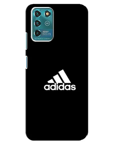 Чехол для ZTE Blade V30 Vita с картинкой «Черная классика Adidas»