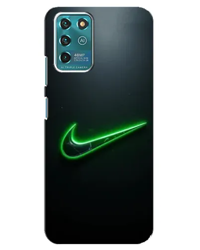 Чехол для ZTE Blade V30 Vita с картинкой «Неоновый контур Nike» Чехол для ZTE Blade V30 Vita с картинкой «Неоновый контур Nike»