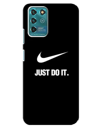 Чехол для ZTE Blade V30 Vita с картинкой «Классический принт Nike» Чехол для ZTE Blade V30 Vita с картинкой «Классический принт Nike»