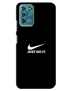 Чехол для ZTE Blade V30 Vita с картинкой «Минимализм от Nike»