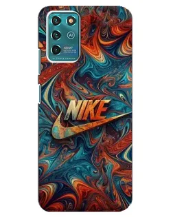 Чехол для ZTE Blade V30 Vita с картинкой «Nike в абстракции»