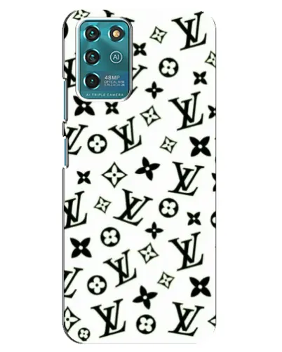 Чехол для ZTE Blade V30 Vita с картинкой «Монохромный хаос LV»