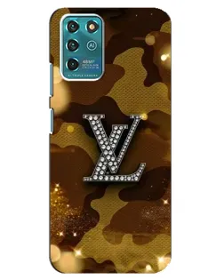 Чехол для ZTE Blade V30 Vita с картинкой «Камуфляжный Louis Vuitton»