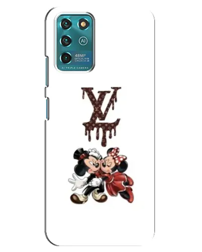 Чехол для ZTE Blade V30 Vita с картинкой «LV и Микки Маус»