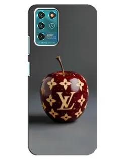 Чехол для ZTE Blade V30 Vita с картинкой «Красное яблоко LV»