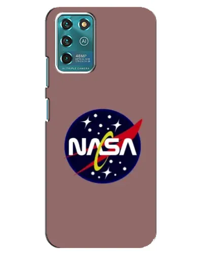 Чехол для ZTE Blade V30 Vita с картинкой «NASA — ретро космос»