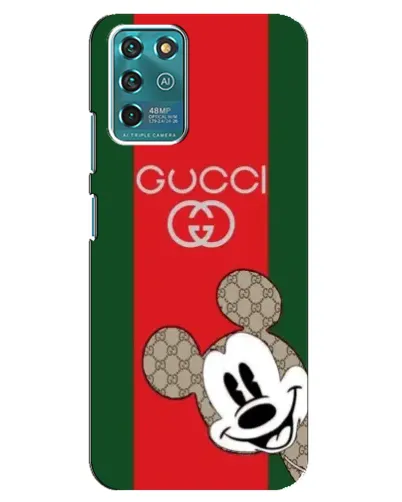 Чехол для ZTE Blade V30 Vita с картинкой «Gucci — полосы и Микки» Чехол для ZTE Blade V30 Vita с картинкой «Gucci — полосы и Микки»