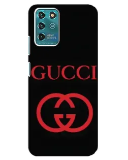 Чехол для ZTE Blade V30 Vita с картинкой «Gucci — красный логотип»