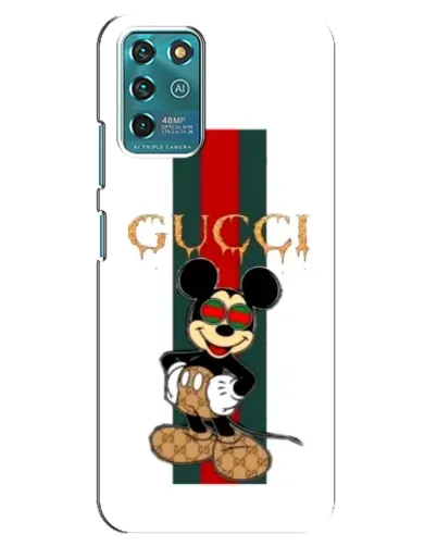 Чехол для ZTE Blade V30 Vita с картинкой «Микки Маус Gucci — полосы» Чехол для ZTE Blade V30 Vita с картинкой «Микки Маус Gucci — полосы»