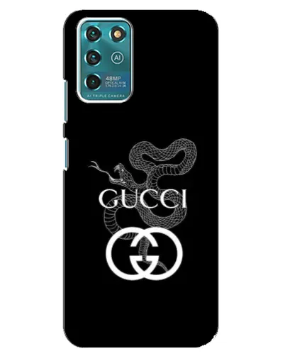 Чехол для ZTE Blade V30 Vita с картинкой «Gucci — серебряная змея» Чехол для ZTE Blade V30 Vita с картинкой «Gucci — серебряная змея»