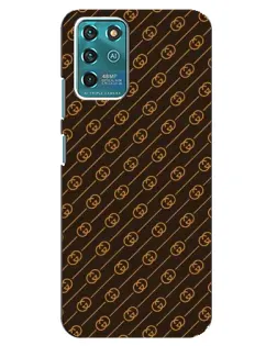 Чехол для ZTE Blade V30 Vita с картинкой «Gucci — золотые диагонали»