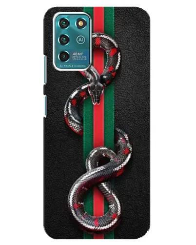 Чохол для ZTE Blade V30 Vita з картинкою «Gucci — змія на смузі» Чохол для ZTE Blade V30 Vita з картинкою «Gucci — змія на смузі»