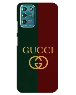 Чохол для ZTE Blade V30 Vita з картинкою «Gucci — темно-зелений градієнт»