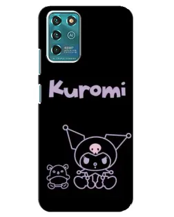 Чохол для ZTE Blade V30 Vita з картинкою «Kuromi — чорний мінімалізм» Чохол для ZTE Blade V30 Vita з картинкою «Kuromi — чорний мінімалізм»