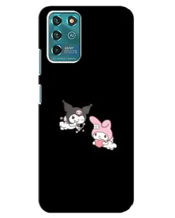 Чехол для ZTE Blade V30 Vita с картинкой «My Melody и Kuromi»